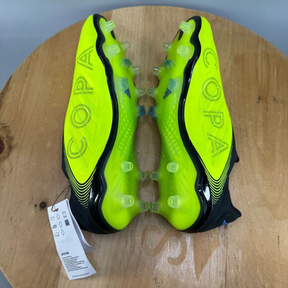 Mens 6.5 / W7.5 - Adidas Copa Pure 3 Elite FG Soccer Cleats Laceless Lucid Lemon - Picture 6 of 9